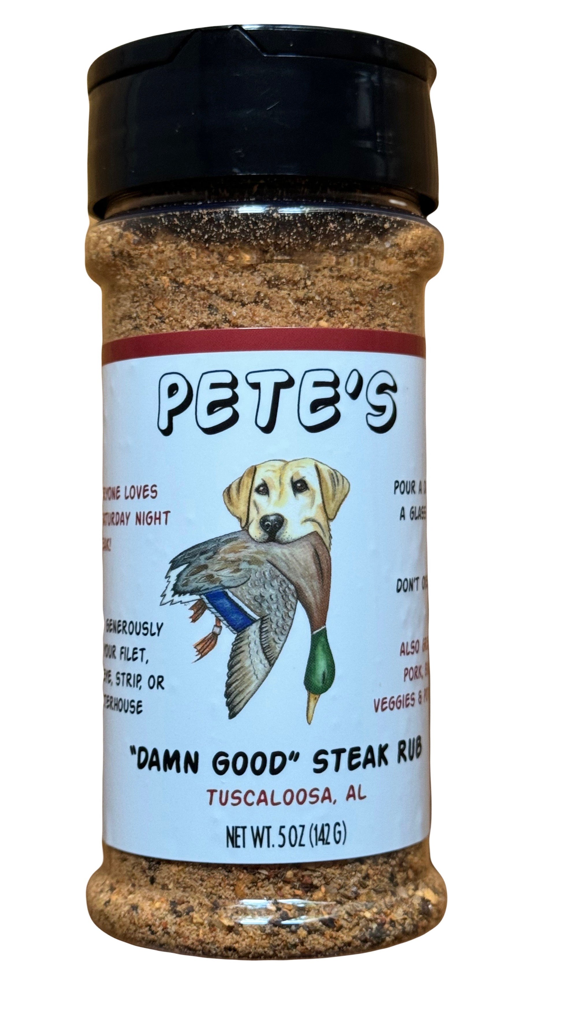 Pete's "Damn Good" Steak Rub